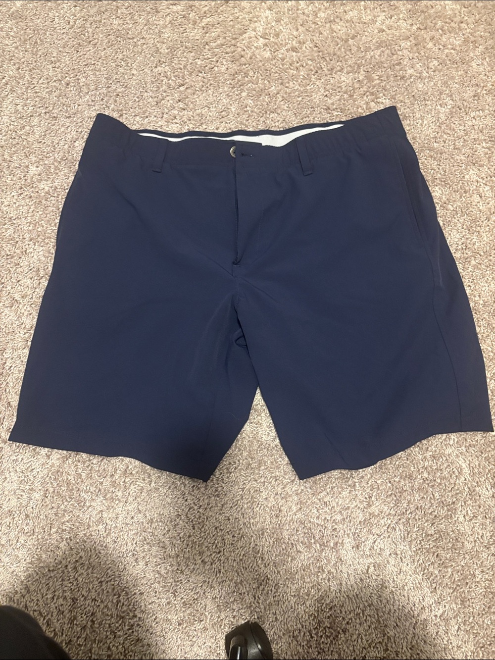 Under Armour Men's Navy Performance Hybrid Shorts
